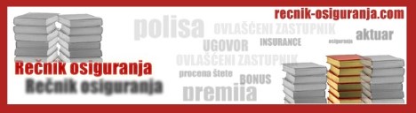 REČNIK OSIGURANJA